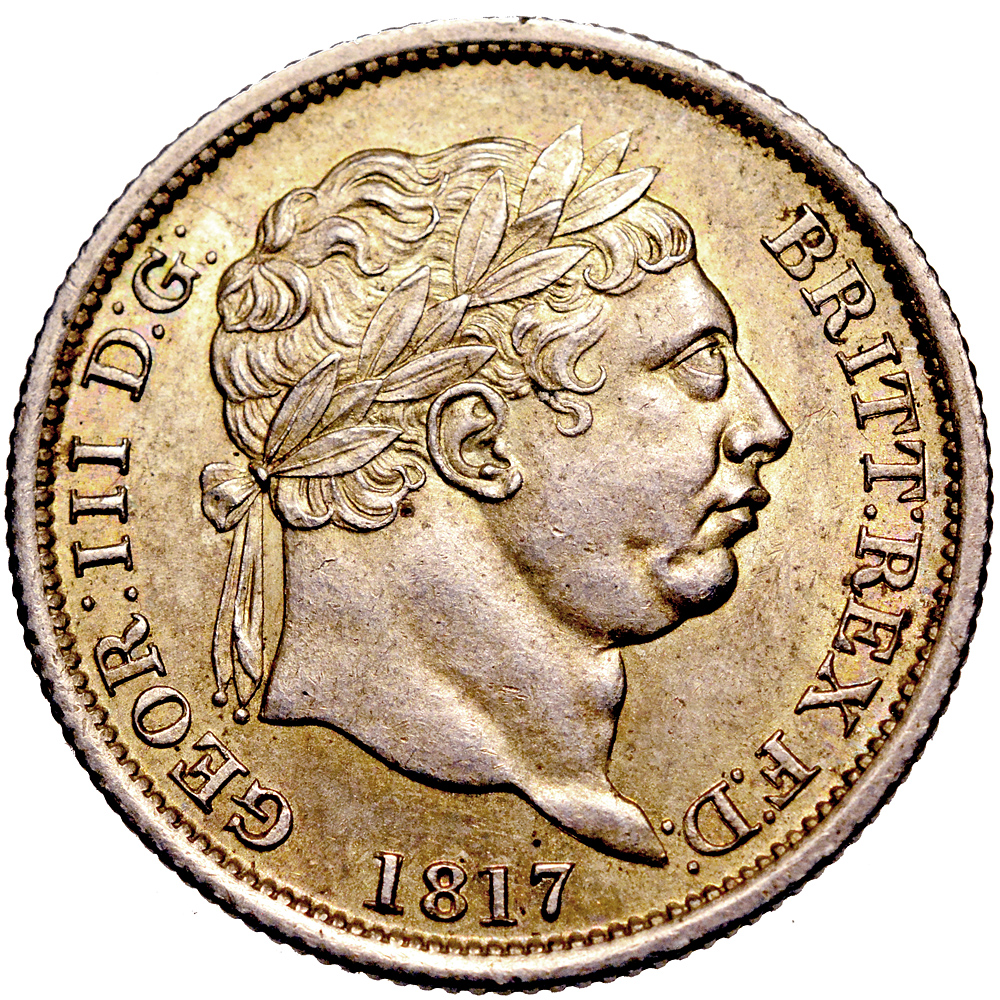 George III. Shilling. 1817.