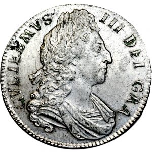 William III. Crown. 1700.   Good Extremely Fine..  11555.